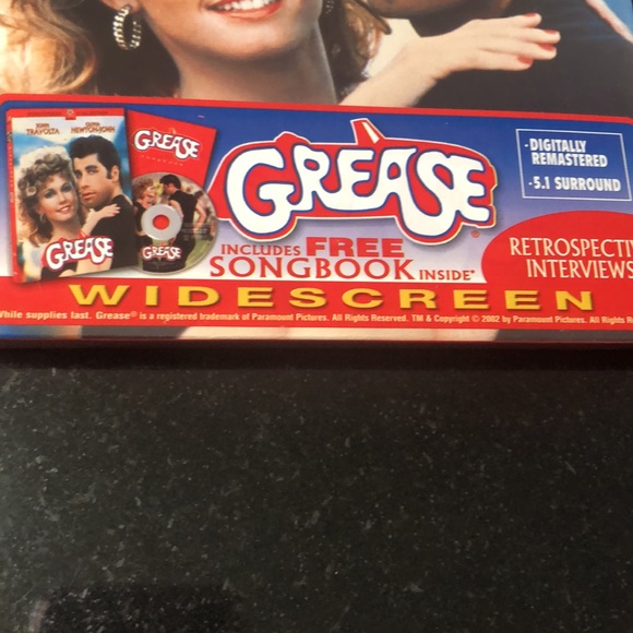 Grease DVD surround sound 5.1 digitally remastered includes songbook wid… - Picture 2 of 4